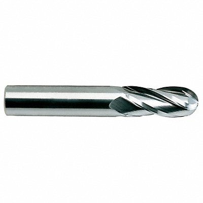 Ball End Mill Single End 3/4 Carbide