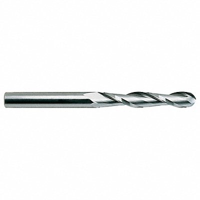 Ball End Mill Single End 7/16 Carbide