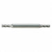 Sq. End Mill Double End HSS 11/64 