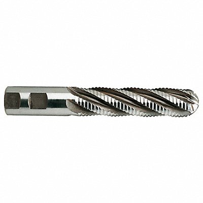 Ball End Mill Single End 3/8 HSS