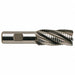 Sq. End Mill Single End HSS 3/8 