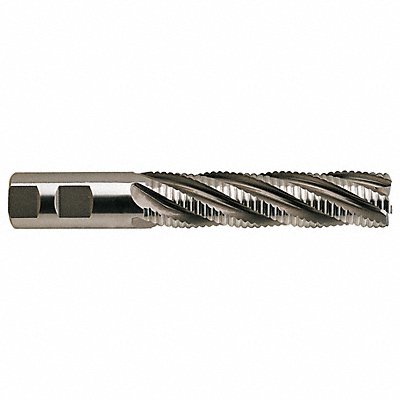 Sq. End Mill Single End HSS 1/2 