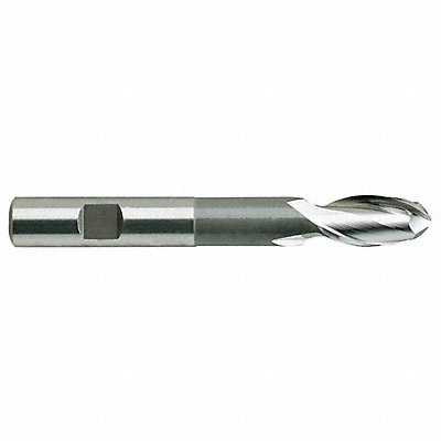 Ball End Mill Single End 1 HSS