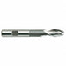 Ball End Mill Single End 3/16 HSS