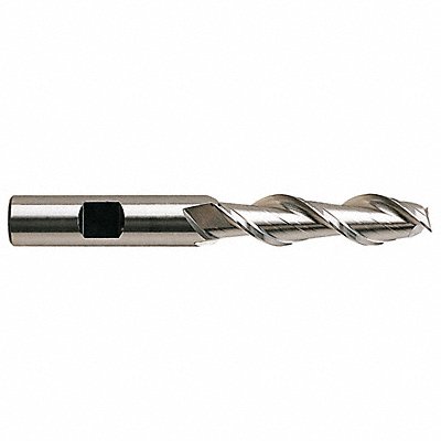 Square End Mill Single End 1/2 HSS
