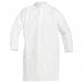 K7319 Lab Coat White Snaps M PK30