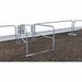 Guardrail Gray Overall 3-1/2 ft H