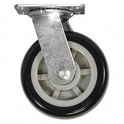 Swivel Plate Caster 1000 lb Cap. Steel