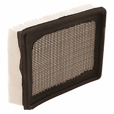 Dust Panel Filter 7 5/8 in L Blk/Ivory