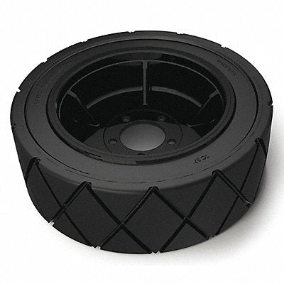 Tire Assembly 6 in L Blk