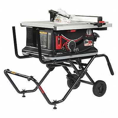 Portable Table Saw 15A 400 rpm 120VAC