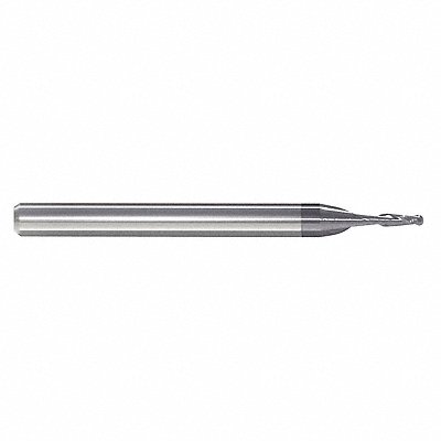 Ball End Mill Single End 5/64 Carbide