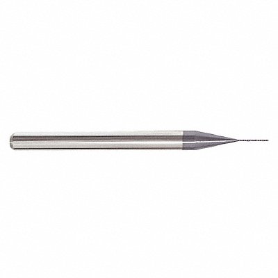 Ball End Mill Single End 1/64 Carbide