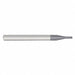 Corner Chamfer End Mill 5/64 Carbide