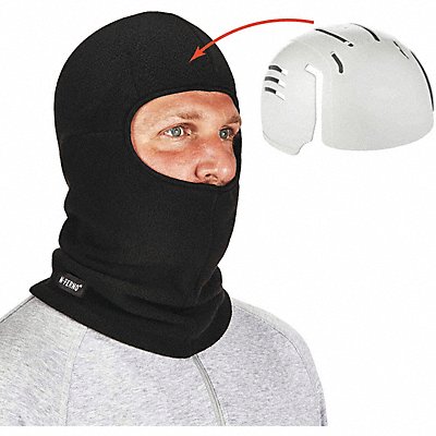 Balaclava with Bump Cap Universal Black