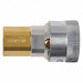 Air Hose Socket 1/4 Brass Steel PK2