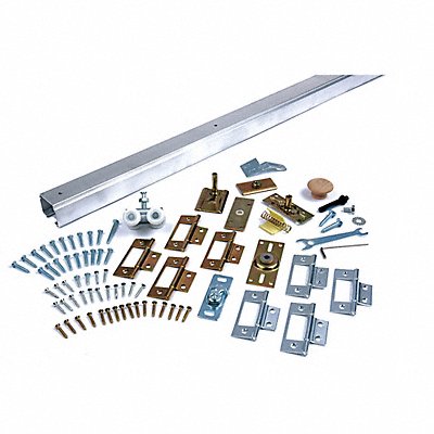 Track Kit Sliding Door Type Alum. Silver