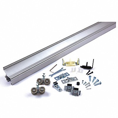 Track Kit Sliding Door Type Alum. Silver