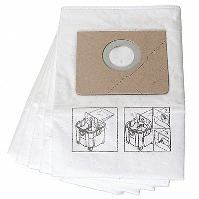 Vacuum Bag Paper 1-Ply 11-13/16 H PK5