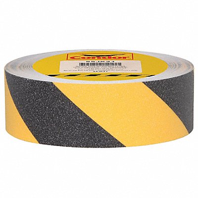 AntiSlip Tape 60 ftLx2 inW BLK/YLW PK6