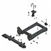 Mounting Kit Steel Black 23 L 11-1/2 H