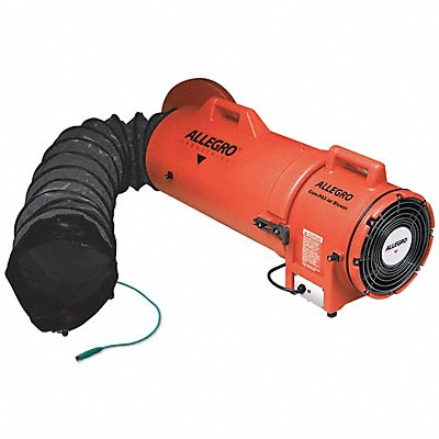 Confined Space Blower Black 1/3 HP 32 L