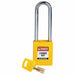 Lockout Padlock Nylon Ylw Key Different