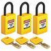 K7458 Lockout Padlock Nylon Yellow PK3