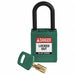 Lockout Padlock Green 1-13/16 H Body