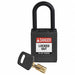 Lockout Padlock Black 1-13/16 H Body