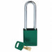 Lockout Padlock Green 1-13/16 H Body