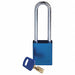 Lockout Padlock Blue 1-13/16 H Body