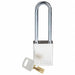 Lockout Padlock Silver 1-13/16 H Body