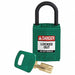 Lockout Padlock Green 1-21/32 H Body