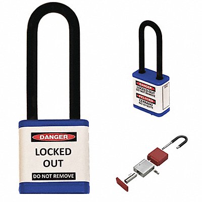 Lockout Padlock 3 Shackle Height