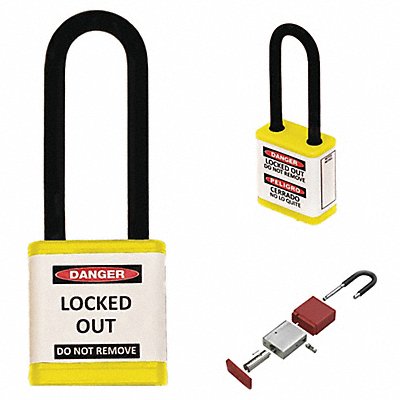 Lockout Padlock 3 Shackle Height