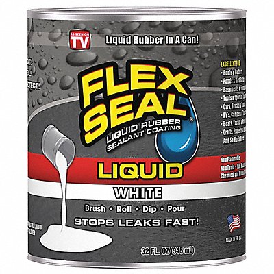 Leak Sealer 32 oz Rubber Base White