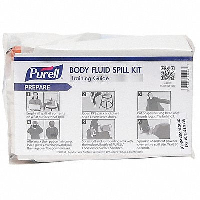 Spill Kit Refill Bag 1 gal Capacity PK2