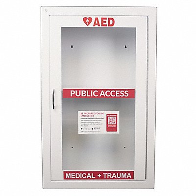 Medical Supply Case White Steel