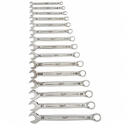 Combo Wrench St CV Steel Chrome Standard