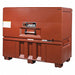 Piano-Style Jobsite Box 51 in Brown