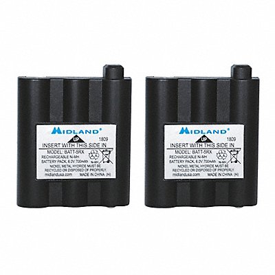 Battery Pack Black 6V 700Ah Cap. PK2