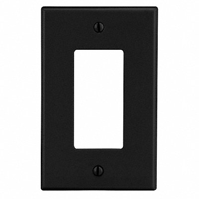 Rocker Wall Plate Black