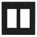 Rocker Wall Plate Black