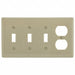 Toggle Switch Wall Plate Ivory