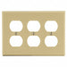 Duplex Receptacle Wall Plate Ivory