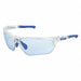 Safety Glass Light Blue Lens Half-Frame