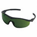 Safety Glass Green Lens Half-Frame