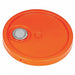 Plastic Pail Lid Orange Plastic