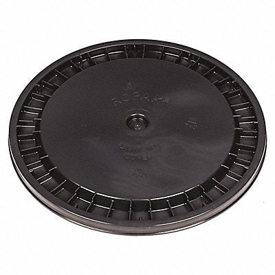 Plastic Pail Lid Brown Plastic